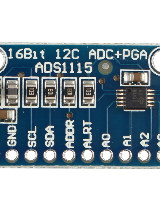 HALJIA 16 Bit I2C ADS1115 Module ADC 4 Channels with Programmable Gain Amplifier Analog Digital Converter Development Board Module