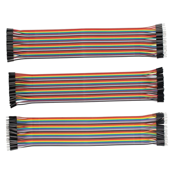 30cm - 40 Pin Ribbon Cable w/Dupont Connectors (Male to Female)