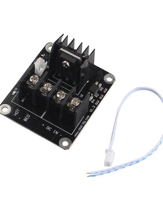 HALJIA 3D Printer Heated Bed Power Module MOS Tube Power Expansion Board High Current Load Module