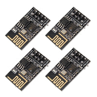 HALJIA 4PCS ESP8266 ESP-01S Serial WIFI Wireless Transceiver High Performance Module with 1MB Flash Support LWIP AP+STA Compatible with Arduino UNO R3 Mega2560 Nano Raspberry Pi DC 3.0-3.6V