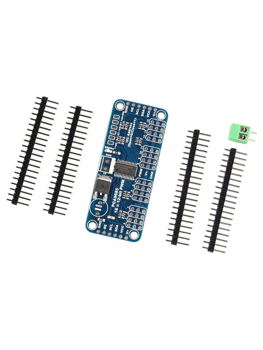 HALJIA 16-Channel 12-bit PWM Servo Motor Driver I2C Module Board PCA9685 For Arduino/Robot/Raspberry Pi