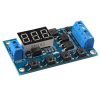 HALJIA Trigger Cycle Timer Delay Switch Circuit Dual MOS Tube Control Board DC 24V/12V Replacing Relay Module