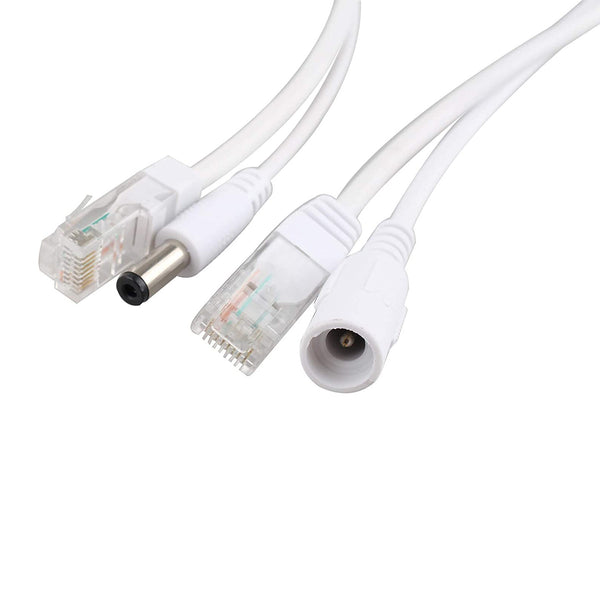 Power Over Ethernet Passive POE Injector Splitter Adapter Cable for CCTV  Camera