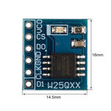 HALJIA 2Pcs W25Q32 Large Capacity Nor Flash Storage Module 32Mbit Flash SPI Interface BV FV STM32 Code Control Module