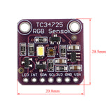 HALJIA TCS34725 Color Sensor RGB Color Sensor Light Recognition Development Board Module Compatible with Arduino